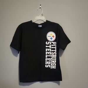 Pittsburgh Steelers Kids Black Short Sleeve Tee